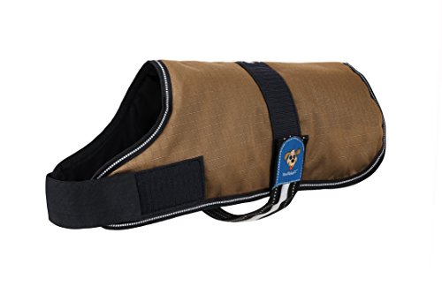 Knuffelwuff 13873-010 Hundemantel Funktionstextil reflektierend, 35 cm, braun/schwarz Knuffelwuff 13873-010 Hundemantel Funktionstextil reflektierend, 35 cm, braun/schwarz von Knuffelwuff