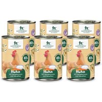 Knuffelwuff Nassfutter Hühnchen mit Langkornreis & Karotten 6 x 400g von Knuffelwuff