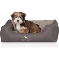Knuffelwuff Orthopädisches Hundebett Outlander aus laser-gestepptem Kunstleder hellgrau/ dunkelgrau S Knuffelwuff Orthopädisches Hundebett Outlander aus laser-gestepptem Kunstleder hellgrau/ dunkelgrau S von Knuffelwuff
