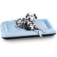 Knuffelwuff Wasserfestes In und Outdoor Hundebett Lucky Color Edition aus Nylongewebe blau XL von Knuffelwuff