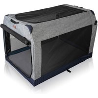 Knuffelwuff faltbare Hundebox Transportbox Denali mit Aluminiumgestell XL von Knuffelwuff