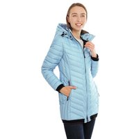 Knuffelwuff leichte Damen Übergangsjacke Brooklyn hellblau 42 - EU von Knuffelwuff