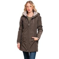 Knuffelwuff leichte Damen Übergangsjacke Fairfield braun 42 - EU von Knuffelwuff