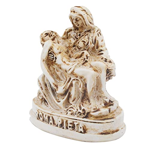 Kocris Casa La Pieta Deko Aquarium Klein Ornament Fischbecken Terrarium Décor Dekoration Zubehör Geschenk Dekor Dekofigur Tischdeko Figur Statue Sammlerstücke Skulptur (La Pieta) von Kocris Casa