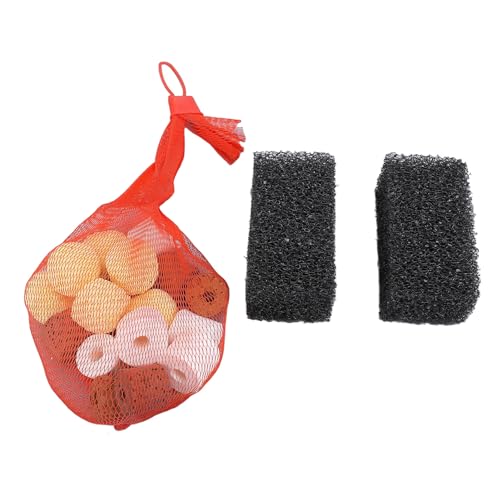 Koieam Aquarium Fitler Media,Mixing Bio Balls Filter Media Pond Bio Filter Media with Mesh Bag Filter Pads for Fish Tanks Aquariums von Koieam