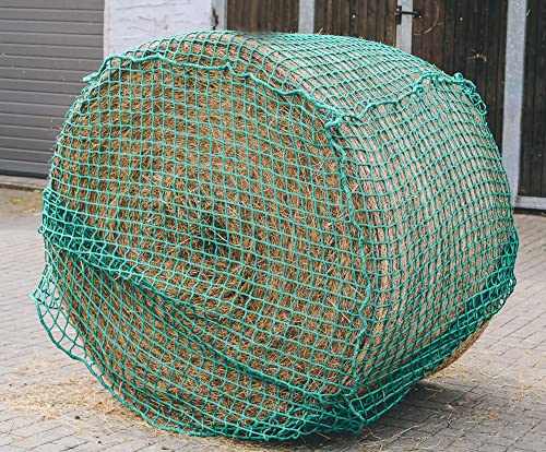 Konege Rundballenheunetz Powerline - 1,4m x 1,4m x 1,6m, Mw 3cm, 5,0mm Kordelstärke, Heunetz von Konege