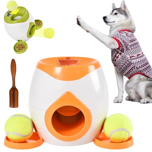 Konenbra Dog Pro Automatic Ball Launcher - Dogpro - Automatic Ball Launcher, Dog Ball Thrower Launcher, Automatic Dog Ball Launcher, Automatic Ball Launcher for Dogs, Ball Launcher for Dogs (Orange) von Konenbra