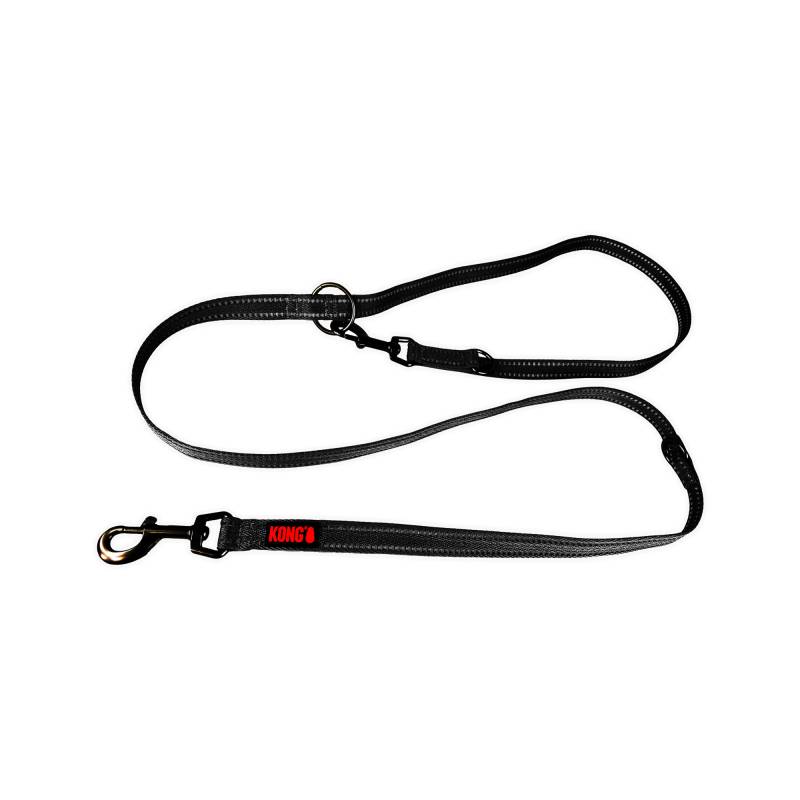 KONG Adjustable Leash - Schwarz - M/L von Kong