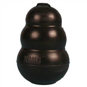 Kong Classic Giant XXL Hundespielzeug Schwarz (Extra Stark) von Kong