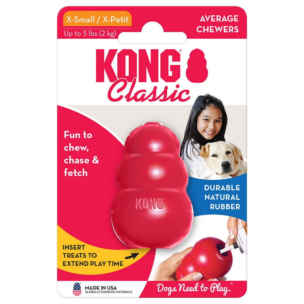 KONG Classic - XS (5,7 cm) von Kong