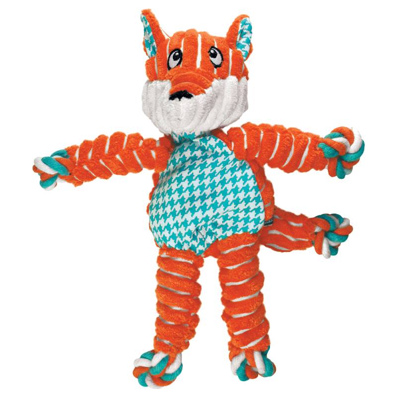 KONG Floppy Knots Fox - Gr. S/M: L 25 x B 22 x H 15 cm von Kong