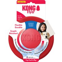 KONG Flyer Hundefrisbee - 1 Stück, Ø 18 cm (Größe S) von Kong