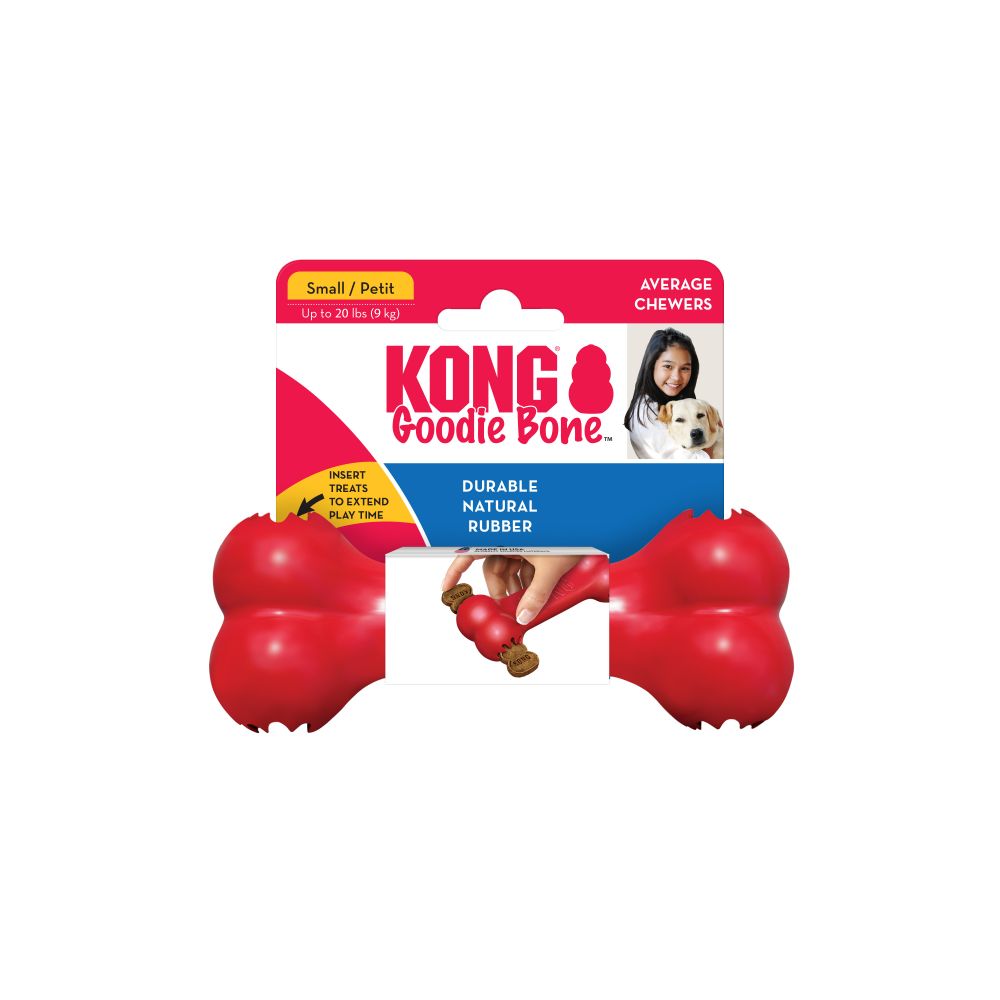 KONG Goodie Bone - Gr. S: ca. L 13 cm von Kong