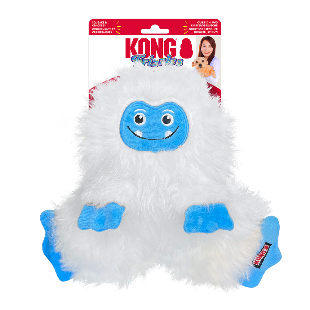 KONG Holiday Frizzles Yeti - 1 Stück von Kong