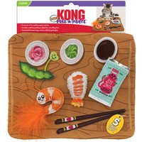 KONG Pull-A-Partz Katzenspielzeug Sushi - Mehrteiliges-Set von Kong