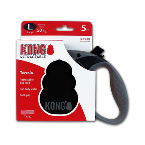 KONG Retractable Leash Terrain - Rosa - L von Kong