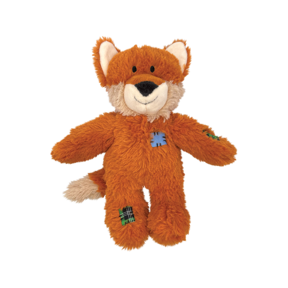 KONG WildKnots Hundespielzeug Fuchs - Gr. S/M: ca. L 24 x B 19 x H 8,9 cm von Kong