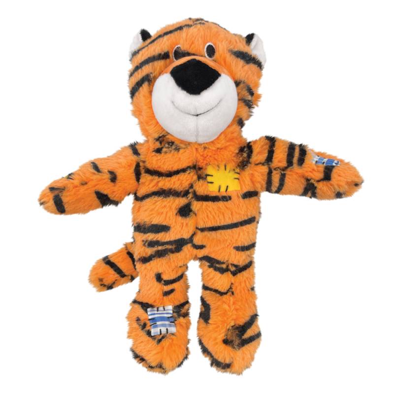 KONG WildKnots Hundespielzeug Tiger - Gr. M/L: ca. L 26,7 x B 25,4 x H 10,8 cm von Kong