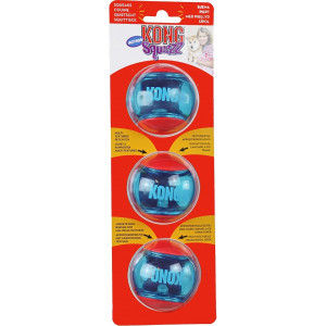 Kong Squeezz Action Hundespielzeug Medium - 3 Stück Pro Set von Kong