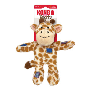 Kong Wild Knots Giraffe mit Quietschton Hundespielzeug Pro Stück von Kong