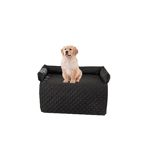 Kongdson Wasserdichtes Haustierkissen für Hunde und Katzen, rutschfeste, weiche Katzen-Hundematte, waschbar, Beruhigungspad, Haustier-Sofa, Bettbezug, Schutz, Haustierschlafmatte (90 x 120 cm, von Kongdson