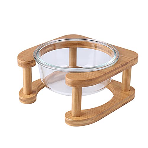 Koomiao Hunde-Katzennapf-Schalen mit Napf Ständer für Futter und Wasser,Futternapf Katze ,Fressnapf Katze für Katzen Hunde Welpe Futter und Wass (Single Bowl) von Koomiao