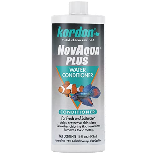 Kordon # 33156 NovAqua Plus Wasseraufbereiter für Aquarien, 473 ml von Kordon