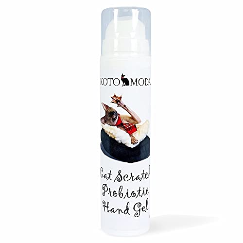 Kotomoda Katze Kratzen Probiotisches Handgel 50ml Hygienische Behandlung für Kätzchenbesitzer von Kotomoda