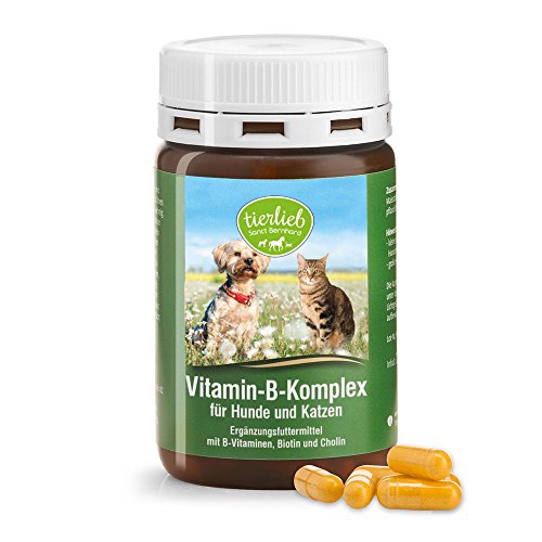 Sanct Bernhard Vitamin-B-Komplex-Hunde-120 Kapseln, 1er Pack (1 x 48 g) von Kräuterhaus Sanct Bernhard