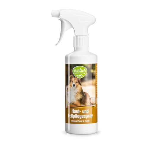 Sanct Bernhard tierlieb Haut- und Fellpflegespray für Hunde, ohne Silikon, angenehm frischer Duft, Inhalt 500 ml von Kräuterhaus Sanct Bernhard