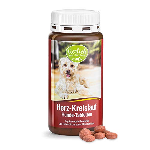 tierlieb Herz-Kreislauf Tabletten | Für Hunde | Mit Carnitin & Taurin | 180 Tabletten von Kräuterhaus Sanct Bernhard