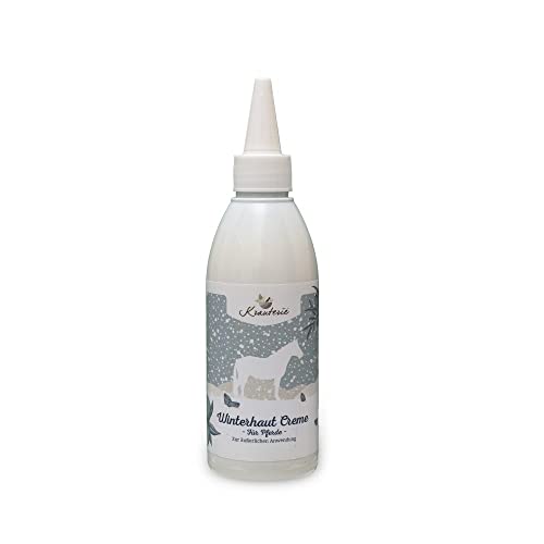 Krauterie Winterhaut Creme (200 ml) für Pferde zur Hautpflege in Spitzenqualität aus natürlichen Zutaten von Krauterie