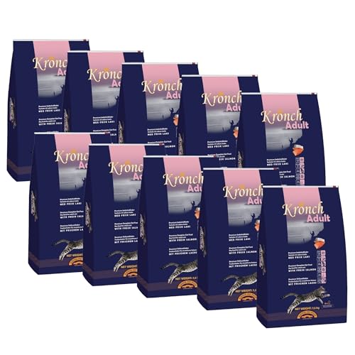 Kronch Premium katzenfutter mit lachs und Huhn katzenfutter von Kronch