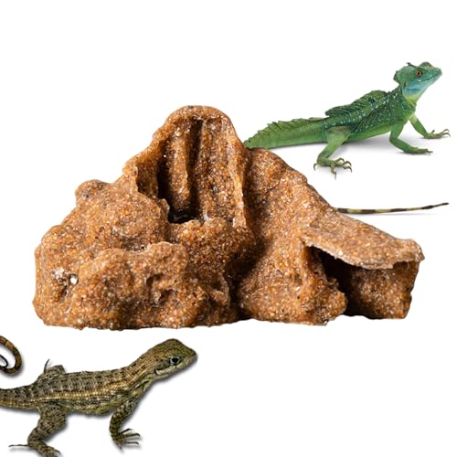 Krujecnt Eidechsenhaus, Reptilienhöhle, Aquarium-Dekorationen für Fischhöhle, dekoratives kleines Aquarium-Zubehör, Sonnenbereich, Landschaft, Aquarium-Dekoration für, Krabben, Gecko Krujecnt Eidechsenhaus, Reptilienhöhle, Aquarium-Dekorationen für Fischhöhle, dekoratives kleines Aquarium-Zubehör, Sonnenbereich, Landschaft, Aquarium-Dekoration für, Krabben, Gecko von Krujecnt