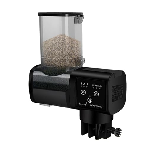 Krujecnt Fischfutterautomat,Automatischer Fischfutterautomat 500ml - Großvolumiges Aquarium-Futterzubehör Mit Automatischem Futterautomaten Für Teichliebhaber Und Anfänger – Für Zuhause, Krujecnt Fischfutterautomat,Automatischer Fischfutterautomat 500ml - Großvolumiges Aquarium-Futterzubehör Mit Automatischem Futterautomaten Für Teichliebhaber Und Anfänger – Für Zuhause, von Krujecnt