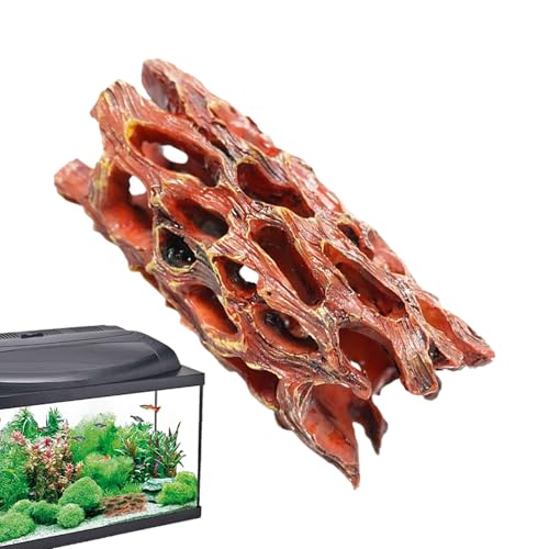 Krujecnt Garnelenverstecke für Aquarium, kleine Fische, ruhen Tunnel, Betta Habitat Aquarium, Ornamente, Harz, Schlafhöhle für Wasserleben Krujecnt Garnelenverstecke für Aquarium, kleine Fische, ruhen Tunnel, Betta Habitat Aquarium, Ornamente, Harz, Schlafhöhle für Wasserleben von Krujecnt