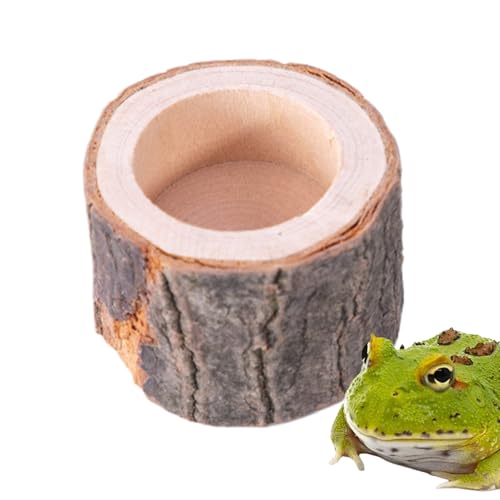 Krujecnt Wassernapf für Schildkröten, Reptilien-Wassernapf, natürliches Holz-Design, Futterbecken für Gecko, Schildkröte, Bartagame, Einsiedlerkrebse, Frosch, Aquarium-Dekoration Krujecnt Wassernapf für Schildkröten, Reptilien-Wassernapf, natürliches Holz-Design, Futterbecken für Gecko, Schildkröte, Bartagame, Einsiedlerkrebse, Frosch, Aquarium-Dekoration von Krujecnt