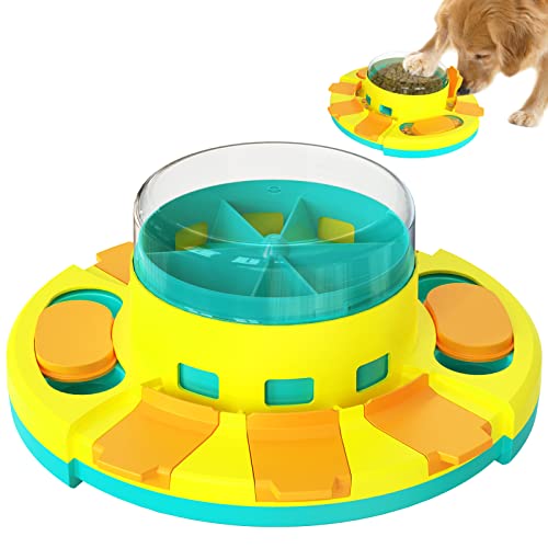 Kubatis Dog Puzzle Toys,Puppy Treat Toys,Dog Puzzle Feeder for Large,Medium&Small Dog Christmas Gifts.Dog Treat Puzzle Balls,Pet Food Puzzle Dispensing Slow Feeder for IQ Training&Mental Stimulation von Kubatis