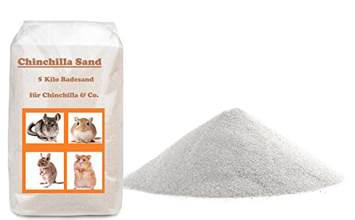 Kultpfötchen 5kg Chinchilla Sand für Nager und Co - wählbar auch 1kg - 10kg - 25kg - 30kg von Kultpfötchen