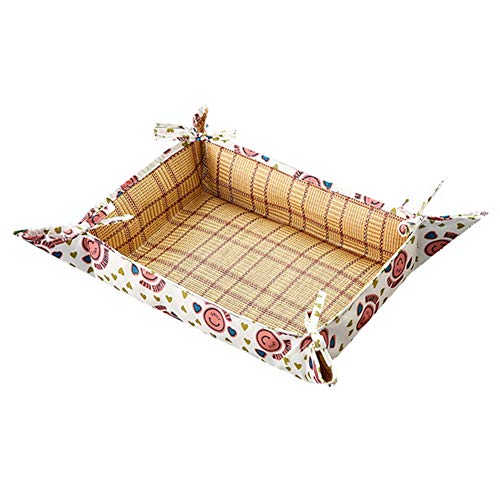 Deluxe Haustierbett Hunter Hundebett HundeköRbchen Kleine Hunde Wasserdichtes Haustier-Eispad Anti-Klebriger Katzenstreu Aus Fell Medium,red von KunLS