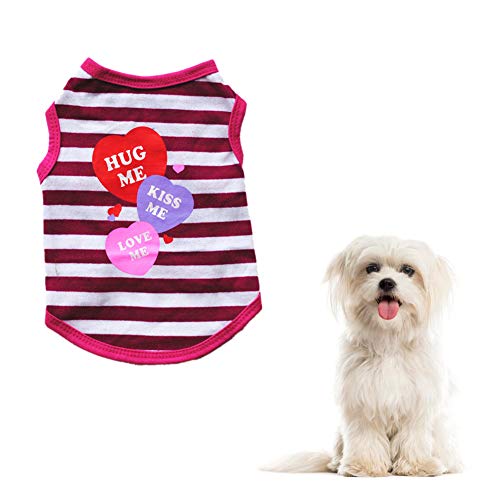 Hundebekleidung Hund Kleidung Hundemantel Grosse Hundekleidung Hunde Sachen Kätzchen Kleidung Welpenkleidung Hundemäntel Für Den Sommer Bequeme Haustierkleidung pink,L von KunLS