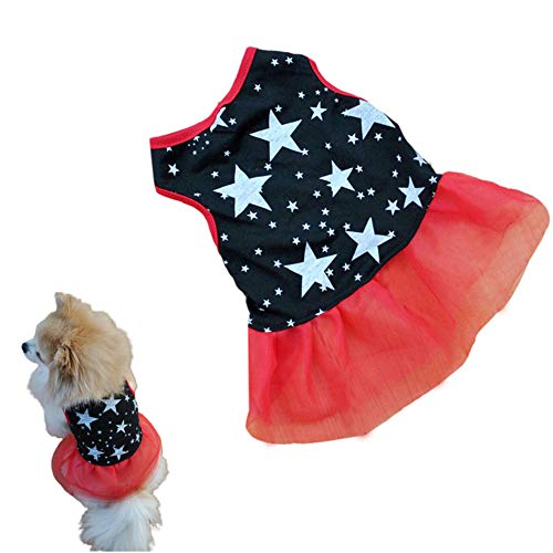 Hundebekleidung Hunde Kleidung Für Kleine Hundekleidung Hundemantel Für Kleine Hunde Mantel Sommerhundekleidung Brautkleider Für Hund Hundekleid Für Große Hunde Black,xs von KunLS