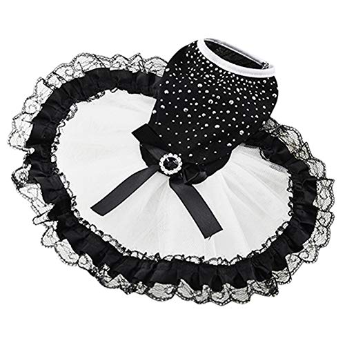 Hundebekleidung Hundemantel Hundekleidung Hundemantel Grosse Hunde Dog Clothes Rock Für Kleinen Hund Hundekleid Für Große Hunde Süßes Welpenhochzeitskleid xs von KunLS