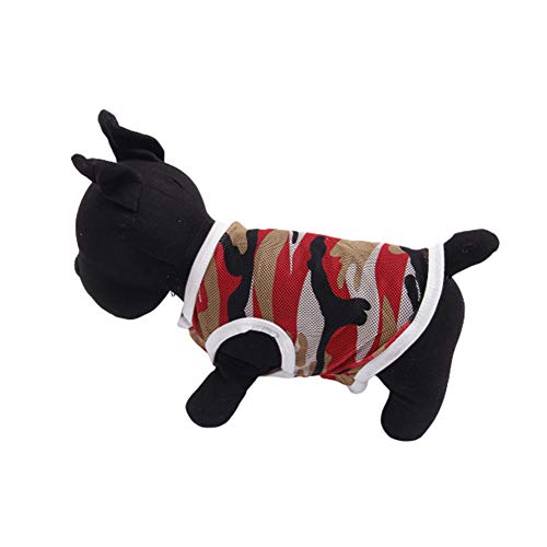 Hundebekleidung Hundemantel Hundekleidung Hundemantel Grosse Hunde Zubehör Französische Bulldogge Kleidung Haustier-Kleidung Kätzchen Kleidung Katze Kleidung Haustiere red,5XL von KunLS