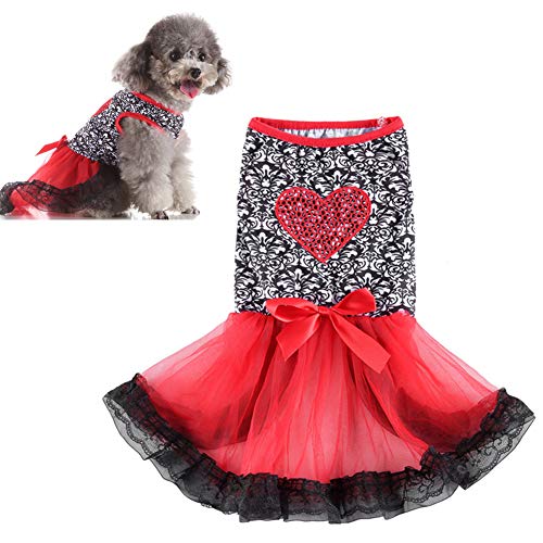 Hundebekleidung Hundemantel Hundemantel Grosse Hundekleidung Dog Clothes Hundekleidung Für Kleine Hunde Bling Hundekleid Hundekleid Für Große Hunde 3,M von KunLS