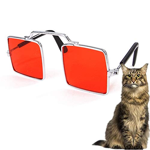 Hundebrille Hunde Sonnenbrille Faltbare Hundesonnenbrille Welpen Sonnenbrille Augenschutzbrille Sonnenschutz Hund wasserdichte Hundebrille UV-Brille Für Hund Hundebrille Augenschutz von KunLS