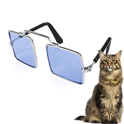 Hundebrille Hunde Sonnenbrille Faltbare Hundesonnenbrille Welpen Sonnenbrille Augenschutzbrille Sonnenschutz Hund wasserdichte Hundebrille UV-Brille Für Hund Hundebrille Augenschutz von KunLS