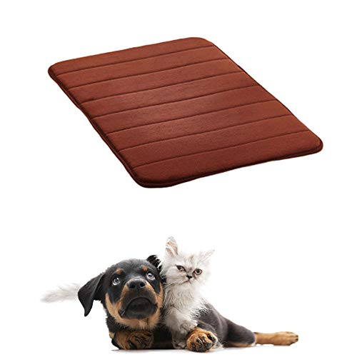 Hundekissen Hundekörbchen Grosse Hundekorb Hundebetten Hundekissen Kleine Hunde Körbchen Hund Weiches Tierarztbett Hundekomfortbett Hundekiste Mat Kätzchenbett Brown,m von KunLS