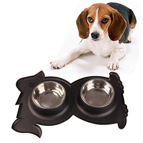 Hundenapf Kleine Hunde Hundenapf Grosse Hundenapf Futternapf Hund Futternapf Hundenäpfe Für Mittlere Hundenäpfe Medium Hundefutter Und Wasserschüssel Futternäpfe Für Hunde Black von KunLS