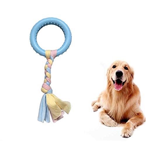 KunLS Ball hundespielzeug unzerstörbar hundespielzeug Intelligenz Welpen kaut Hund kauen Spielzeug Hund kauen Tough Hund Spielzeug greatcircle,Blue von KunLS